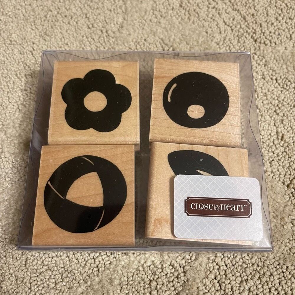 Close to My Heart Buds and Berry Rubber Stamp Set Stamping Crafting Scrapbook
